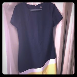 Tommy Hilfiger Classic Navy/White/Yellow Dress!